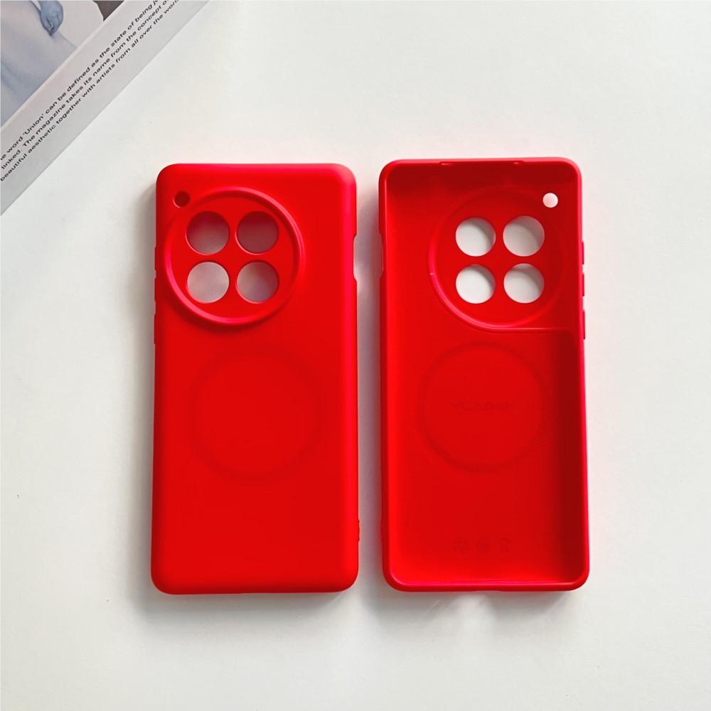 For Wireless Charging Magsafe Soft Liquid Silicone Phone Case For Oneplus 13 12 ACE 5 Pro Magnetic Slim Camera Protection Cover