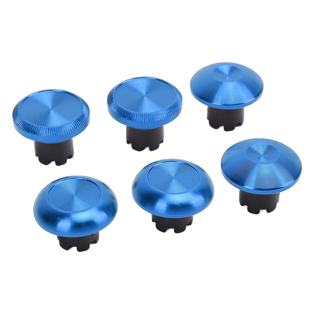 Metal Thumbsticks for Edge Controller Plug and Play Interchangeable Analog Joystick for Switch Pro Controllers Blue