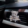 Butter Bear Neutral Air Outlet Decoration Car Aromatherapy Fragrant Stone Car Cute Jewelry Fragrance Interior Decoration