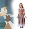 Enchanting Girls Costume Dress Featuring Cinderella And Snow White Cosplay Style For Halloween And Festivals