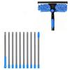 2 In 1 Washing Window Cleaning Squeegee Long Duster Window Wiper Ceiling Duster  Car Glass