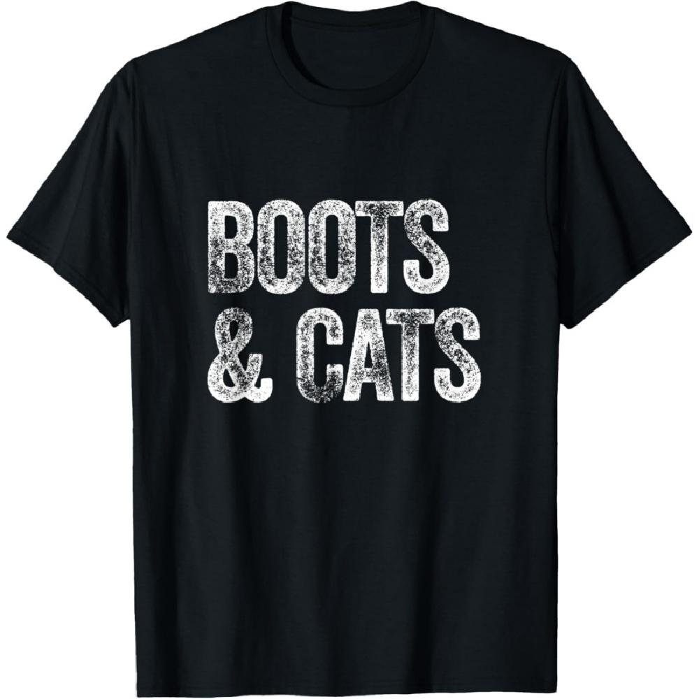 Смешная футболка Boots And Cats в стиле хаус-музыки EDM S
