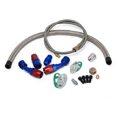 For T3 T4 T3/T4 T70 T66 To4E Turbo Oil Feed Line Oil Return Line Oil Drain Line Kit
