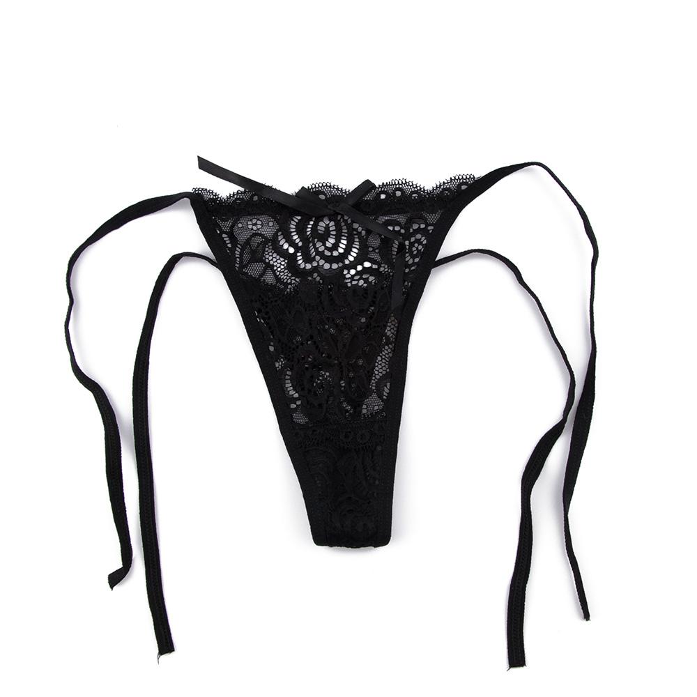 Sexy G-string Thongs Women Panties Floral Sheer Underwear Soft Lingerie Briefs Lace Transparent Knickers