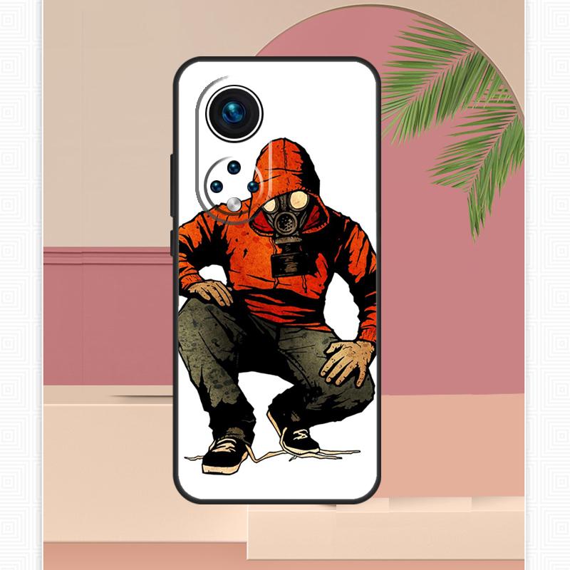 Gas Mask Case For Honor Magic 7 Lite 5 6 8 Pro Honor 200 400 X9c X9b X9a X8b X8a X8c 50 70 90 Cover