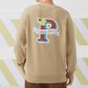 Puma Bedrucktes Rundhals-Freizeit-Langarm-Pullover-Sweatshirt Herren-Sweatshirt Khaki 625802-83