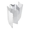 10pcs Foldable Burner Windshield for Outdoor Camping Picnic BBQ Cooking Gas Stove