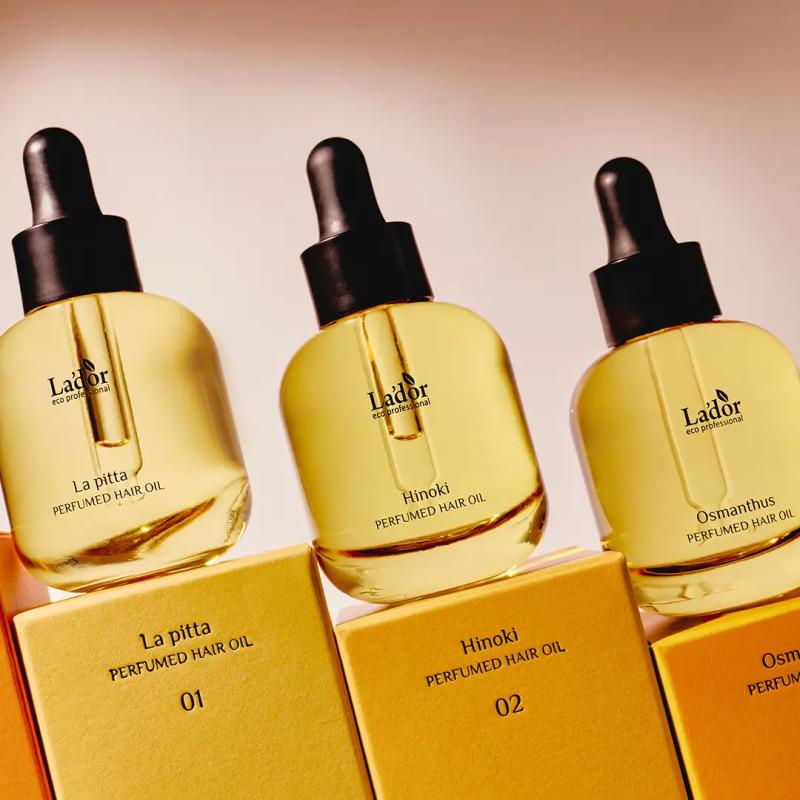 LDOR Perfume Hair Oil 30ml 1.01 fl.oz Hinoki Osmanthus Our Leaf