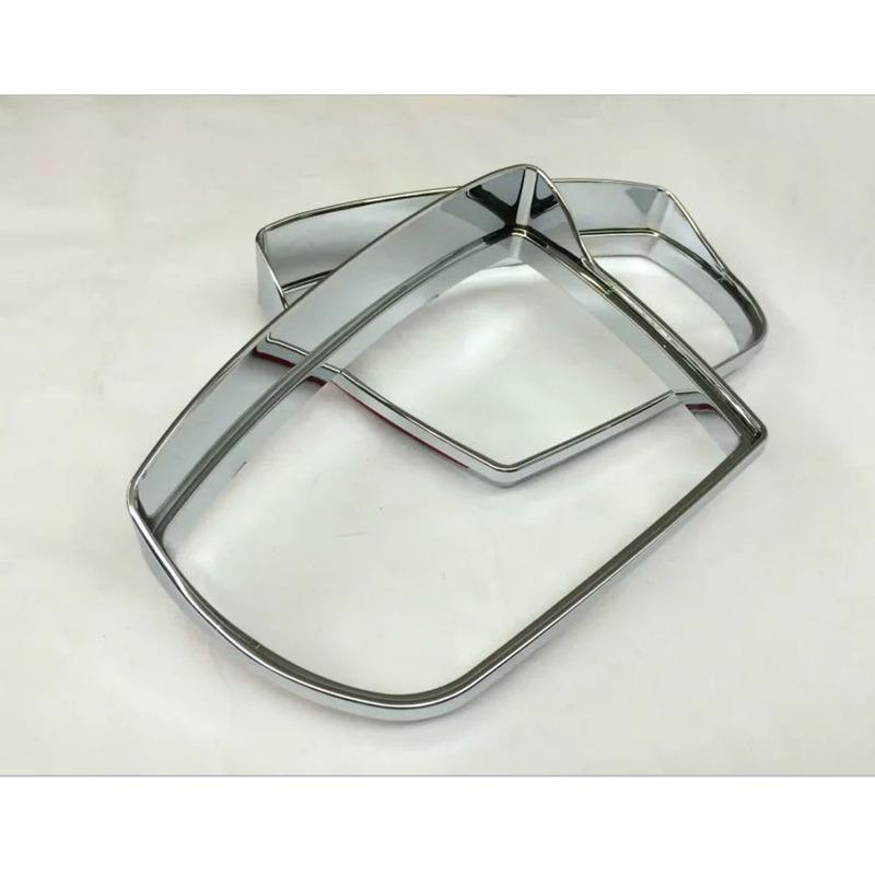 For Ford Kuga Escape 2013 2014 2015 2016- Stick Rear View Side Glass Mirror Trim Frame Rain Shield Sun Visor Shade Eyebrow