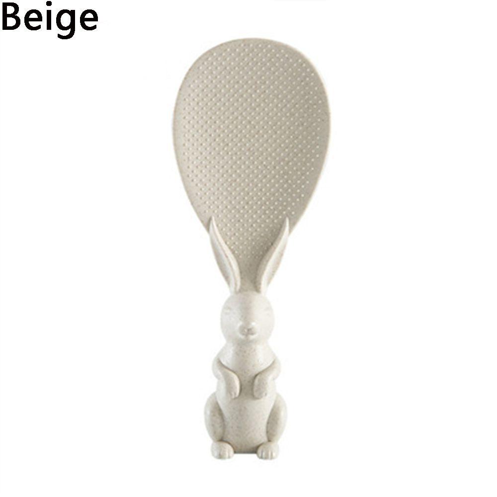 

Милые кухонные принадлежности из пшеничной соломы, кухонные аксессуары, лопатка для риса, принадлежности для рисоварки, антипригарная ложка бежевый