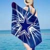 Dallas Cowboys  Microfiber Beach Towel, Lightweight And Quick-Dry, for Summer Travel, Beach Essential, Swimming Pool