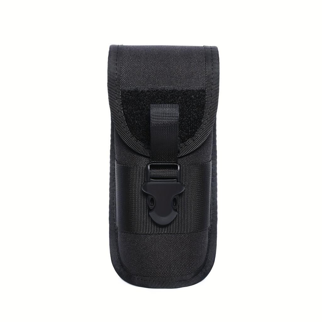 1pc Durable 600D Eyeglasses Bag, Outdoor Glasses Case Molle Pouch, Goggles Storage Box Men Shades Case