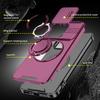 Magnetic Metal Ring Stand Armor Case For Xiaomi Redmi Note 13 5G Note13 Pro 4G 14S Slide Push Window Lens Protection Phone Cover