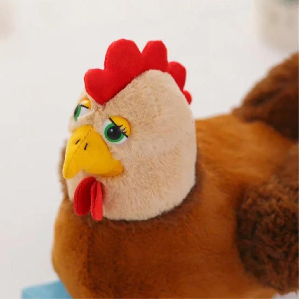 Christmas Stocking Stuffer Plush Chicken Toy