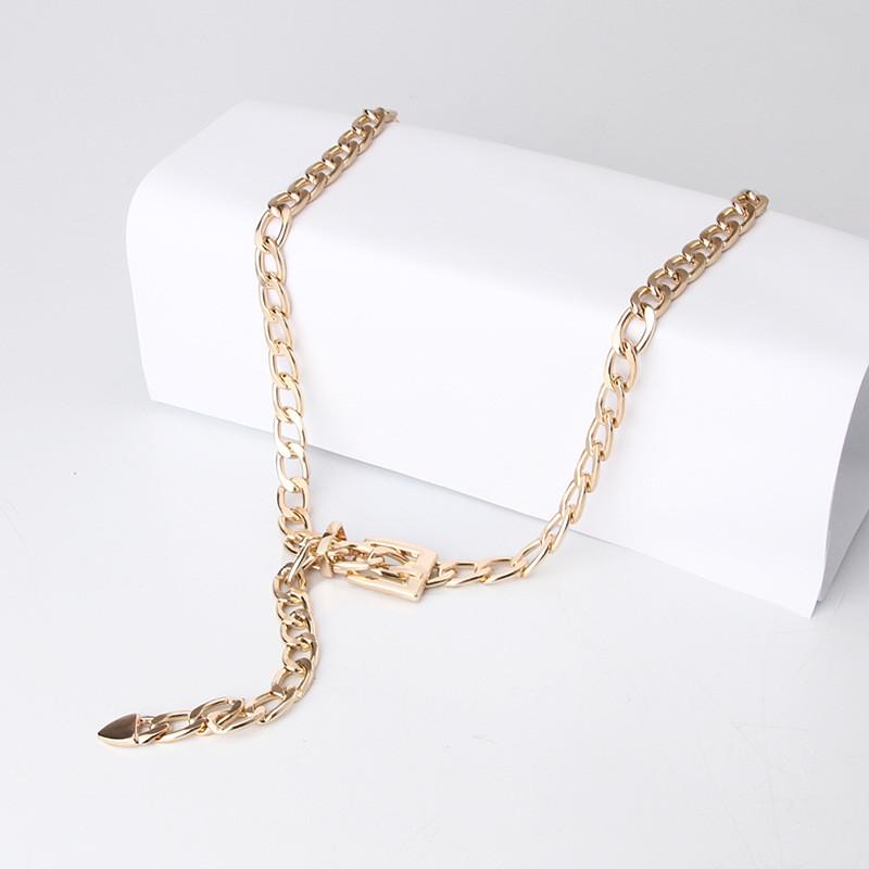 Slim Metal Chain Waist Belt For Women With Spring 2021 Style Perfect For Casual And Party Looks