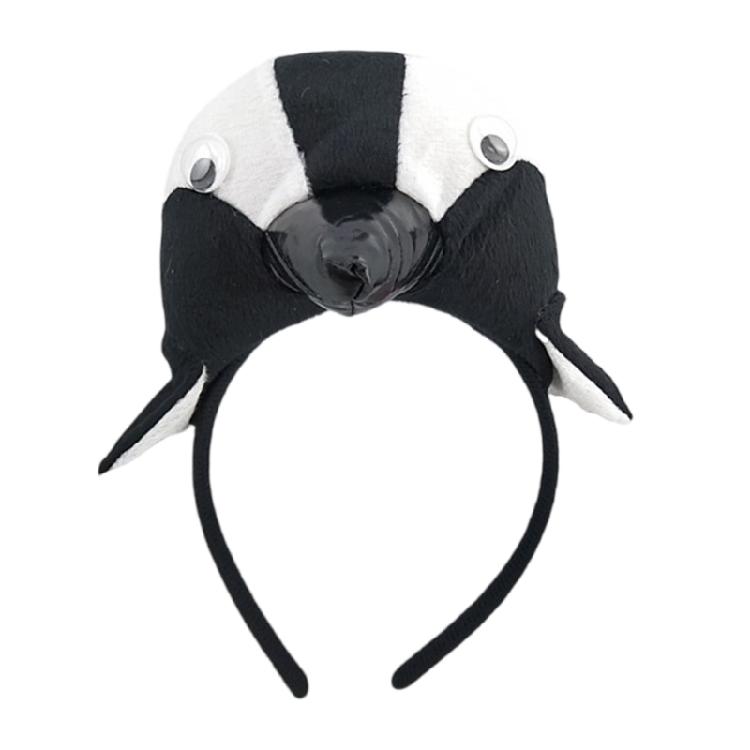 Stuffed Animal Hairband Cute Teen Washing Face Hairband Halloween Party Hairband