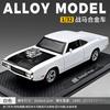 1:32 Charger Car Model Toy Doors Opened Sound Light Models Pull Back Vehicle For Birthday Gifts