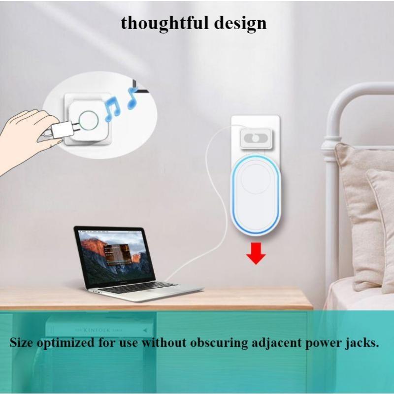 1set Draadloze Muzikale Deurbel, Deuralarm, Multifunctionele Deurbel Voor Thuis, Bedrijf, Magazijn