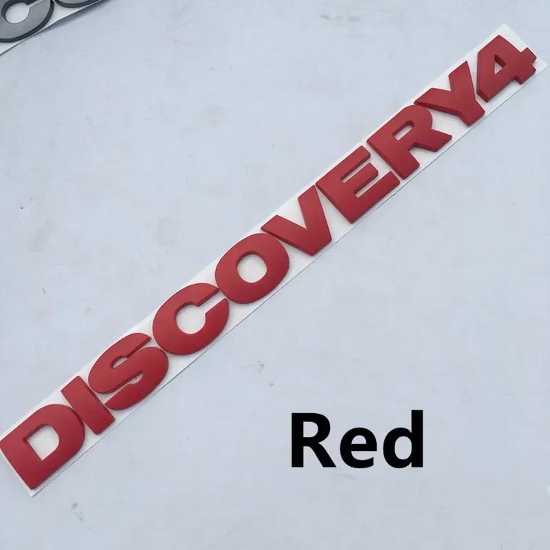 Abs Chrome Car Front Trunk Emblem for Land Rover Discovery 1 2 3 4 5 Auto Hood Bonnet Rear Tailgate Sticker Badge Accessories YJ9