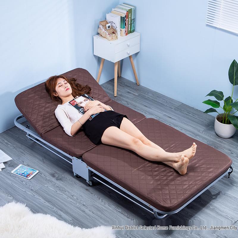Compact Folding Portable Bed for Office, Nap, Hospital, or Home Use