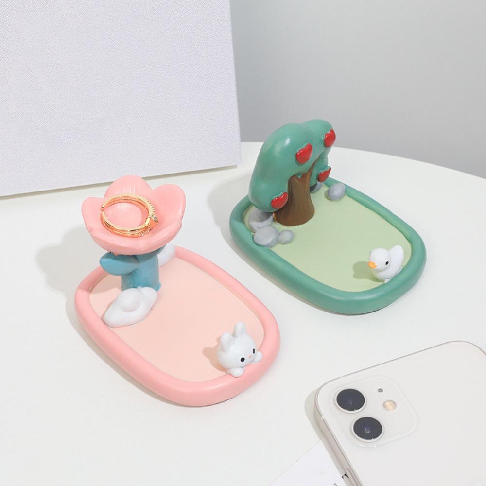 Phone Support Resin Phone Holder Tulip Cell Phone Bracket Mobile Phone Stand  Desktop Ornaments