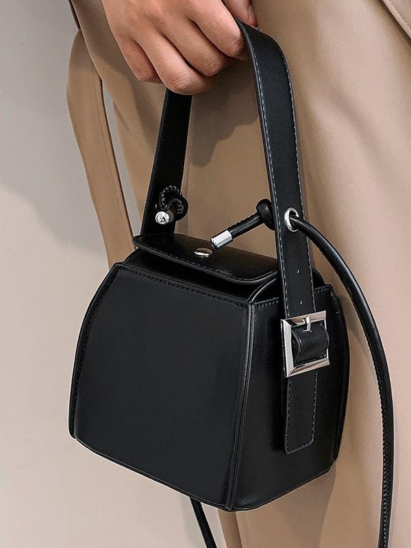 Spring/Summer 2025 Women's Stylish Handheld Square Box Bag: Versatile Shoulder/Crossbody Design