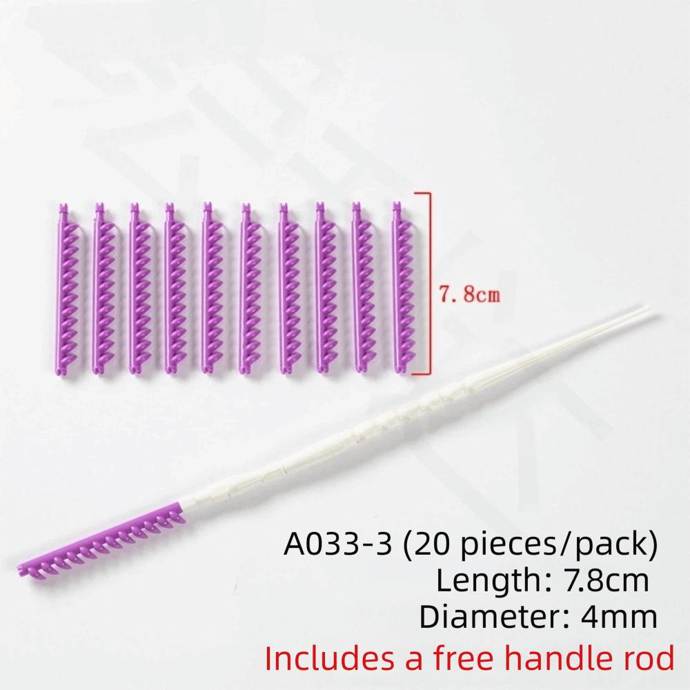 20/30Pcs Bangs Volumizing Waves Hair Curlers Set Perm Rods Bars Home Hair Styling 4mm 20Pcs