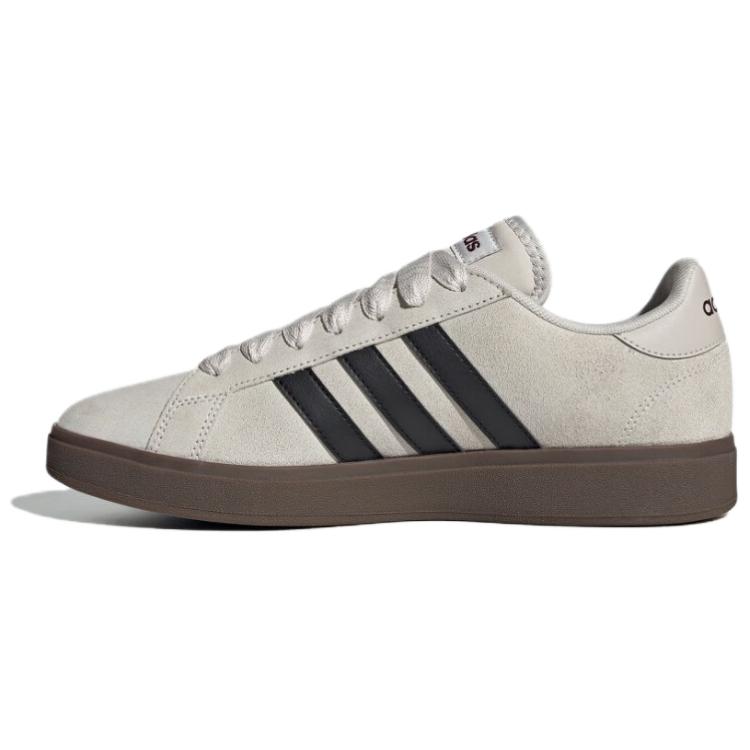 New Adidas Grand Court Base 00s 'Grey Black' JR7111