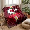 Coperta in Flanella Pile Kansas City Chiefs Coperta Calda e Accogliente per Divano Letto Viaggio Uso in Tutte le Stagioni