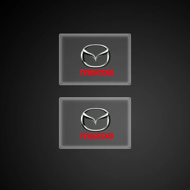 

2025 Hot Car Interior Sticker Central control Decals Emblem Badge For Mazda 2 3 5 6 8 Atenza CX5 CX-7 CX-9 MX-5 RX Car Logo Acce