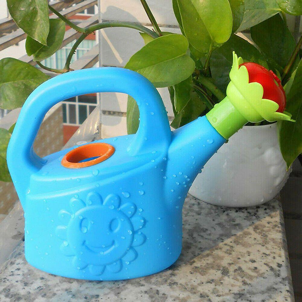 New Mini Gardening Supplies Watering Can Plastic Plants Sprinkler Kids Toys