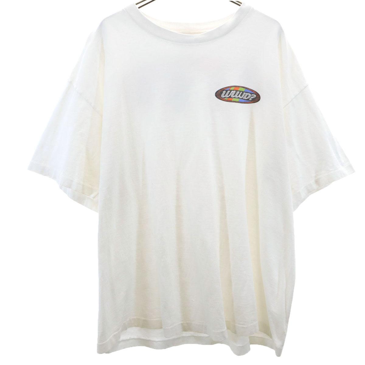 

SOF Tee 90s Made in USA Old Back print WWJD Short sleeve T-shirt Men s Used