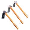 Garden Small Hoe With Wooden Handle Household Flower Hoe Gardening Hoe Outdoor Agricultural Tool Weeding Loosening Soil Tool