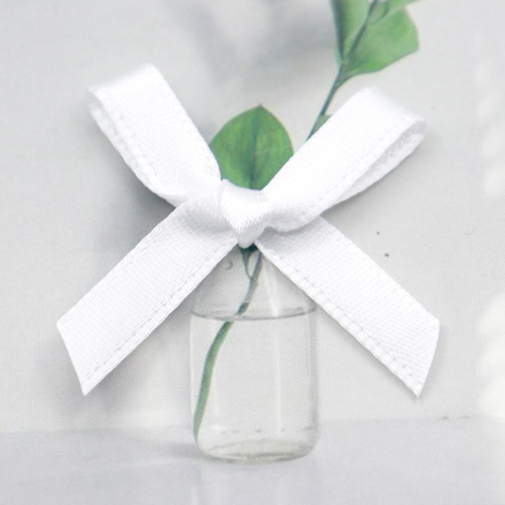 0,6 cm polyesterová stuha, ručně vázaná malá mašle, DIY oděvní doplňky, barevná popruhová mašle