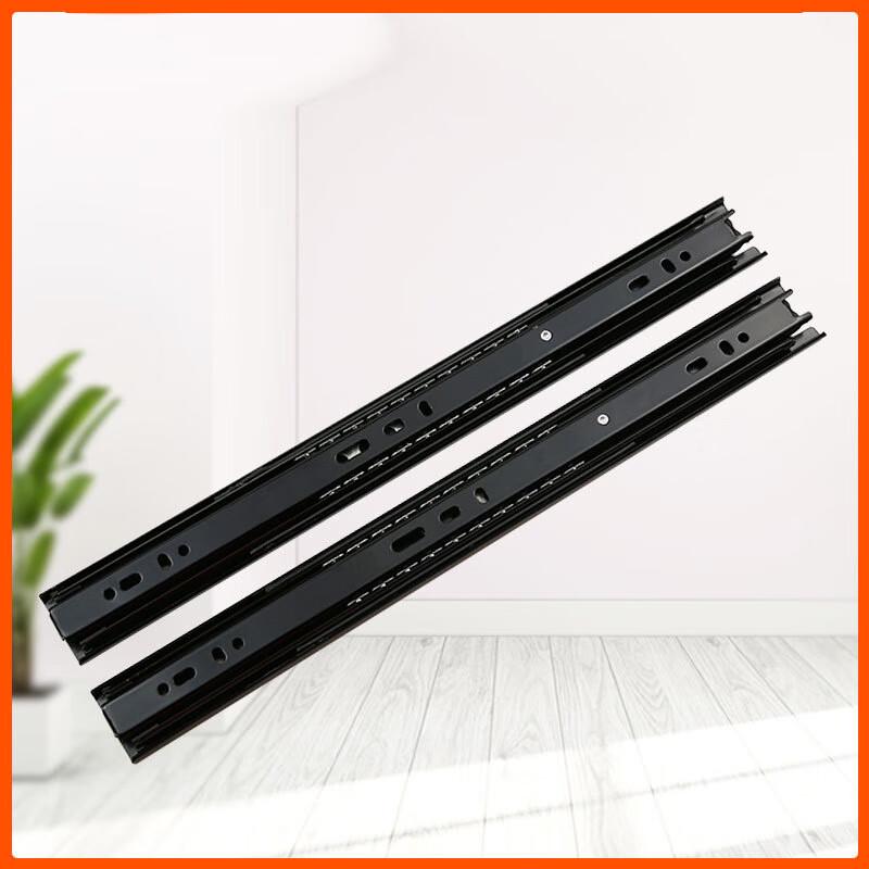 Silent Damping Three-Section Ball Bearing Drawer Slides