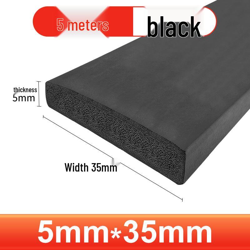 Striscia Sigillante in Schiuma di Gomma EPDM: Durevole, Resistente all'Usura per Scatole Elettriche e Porte di Armadi