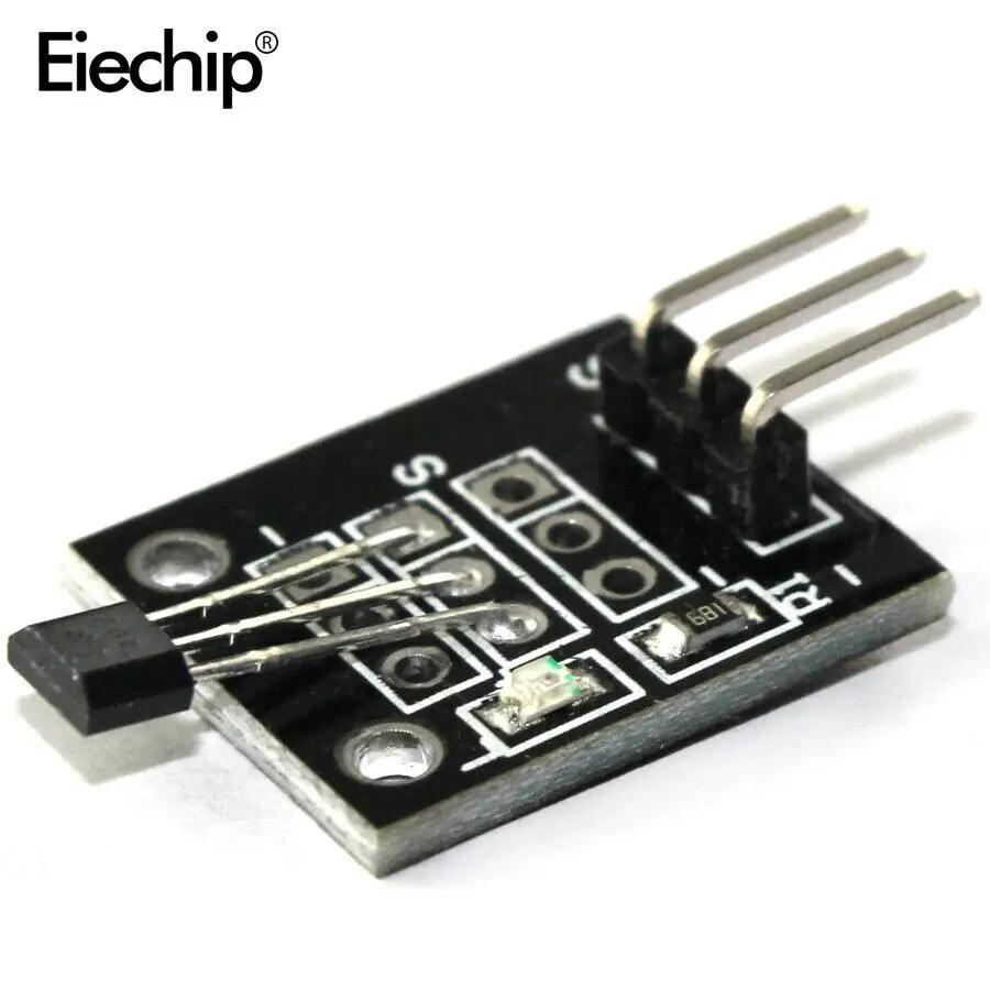 1/5 Pcs KY-003 A3144 Standard Hall Magnetic Sensor Module Works with Arduino Boards for Arduino