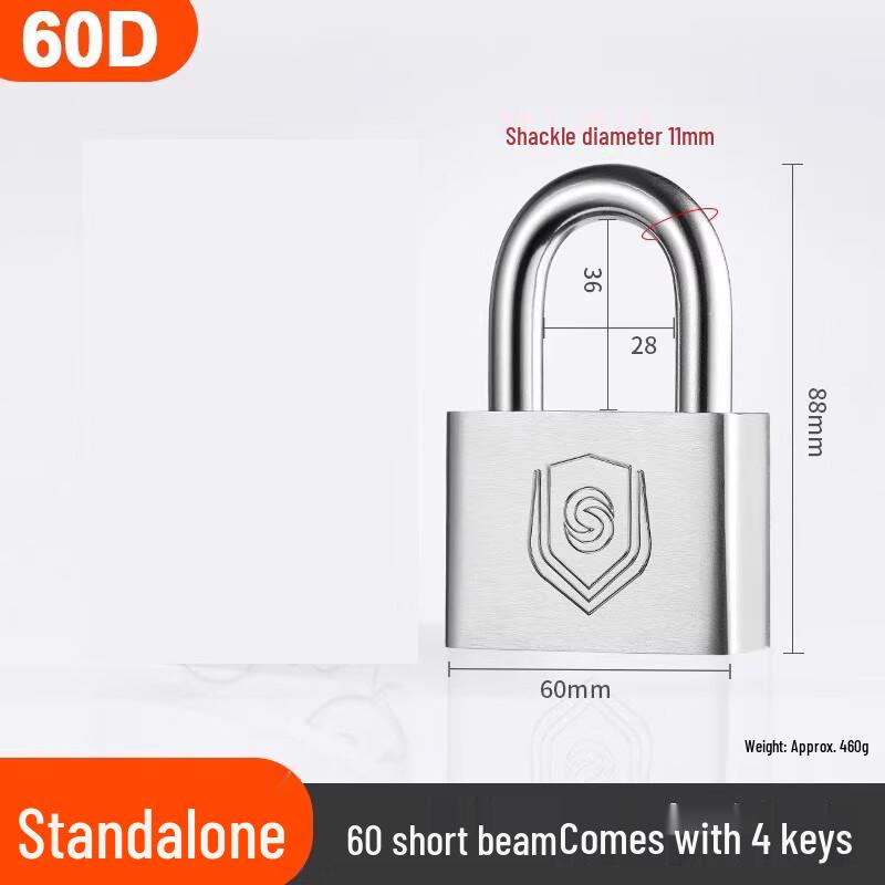 AVADEN 304 Stainless Steel Short Shackle Padlock