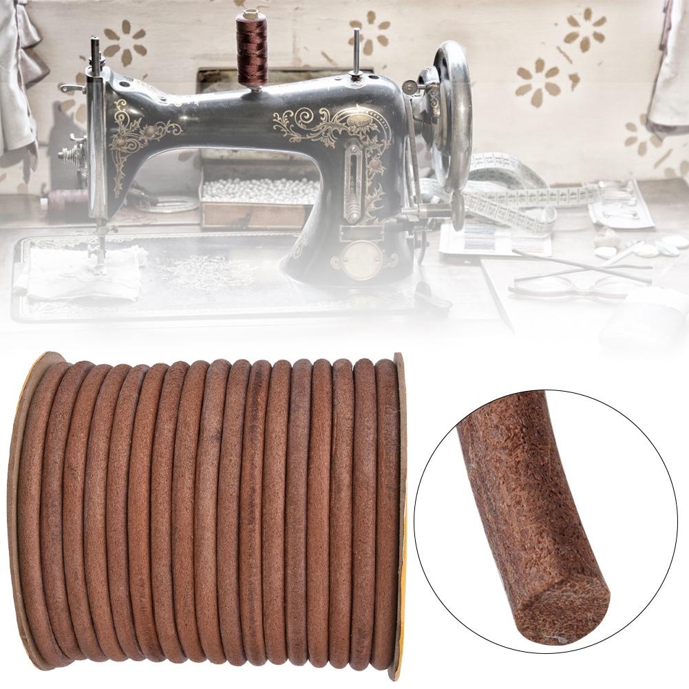 

Ремень из кожи для швейной машины 20 м, многофункциональный ремень из коровьей кожи для швейной машины(9мм ) 9mm / .35in