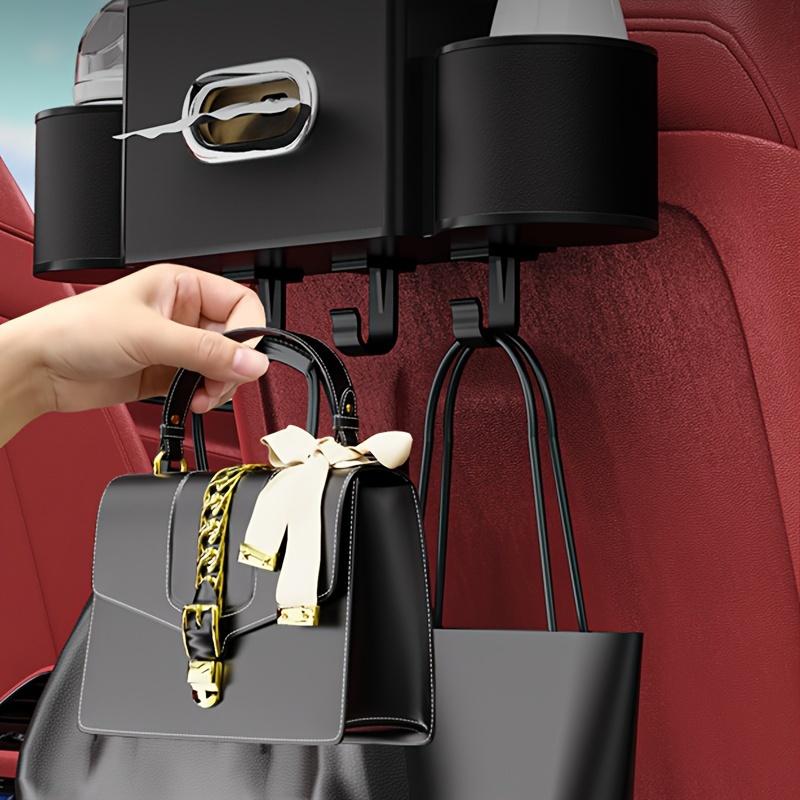 Multi-Functional Car Storage Series Backrest Bag Large Capacity Soft Felt Hanging Seat Organizer