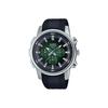 Casio Men DRESS Green Watch MTP-E505-3AV MTP-E505-3AV