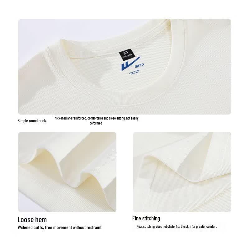 Warrior Men's Waffle Knit Short Sleeve T-Shirt with HL Paper Plane Print