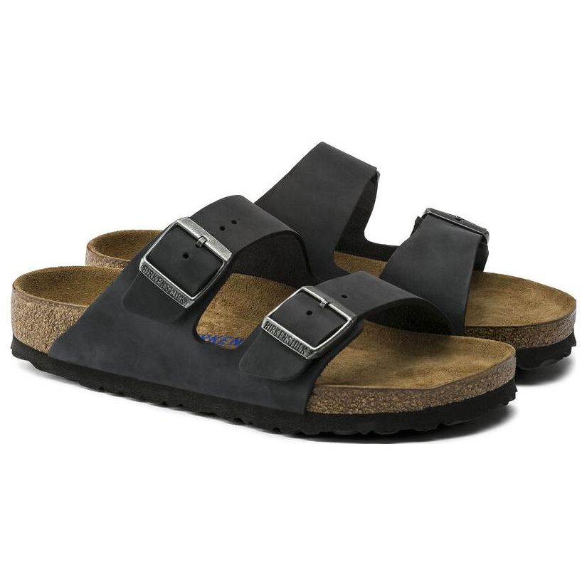 Birkenstock Arizona Soft Footbed Comfortable Platform Slide Sandals Unisex Sandals Black 0752483