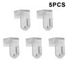 Transparent Hooks String Lights Clip Holder Home Cabinet Drawers Hook Heavy Duty Plastic Hooks For Secure Hanging On Window Door