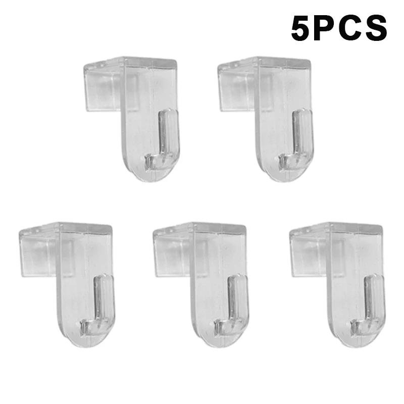 Transparent Hooks String Lights Clip Holder Home Cabinet Drawers Hook Heavy Duty Plastic Hooks For Secure Hanging On Window Door