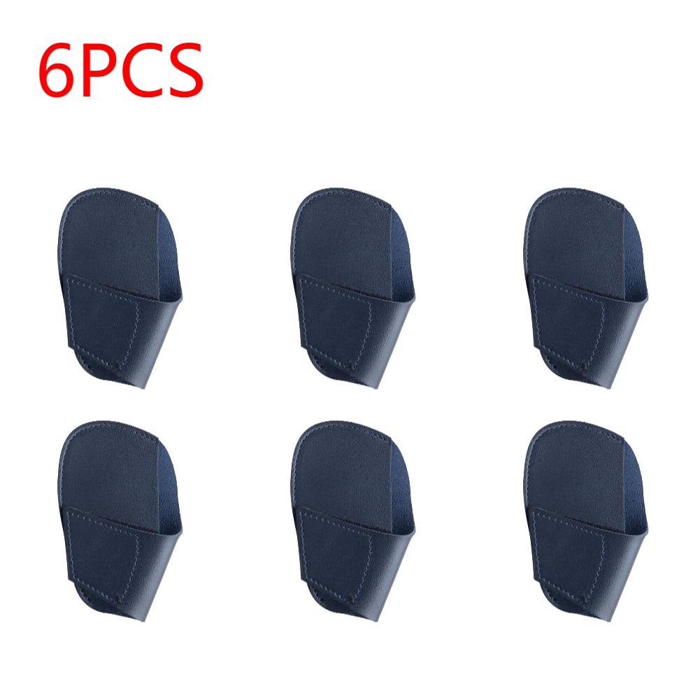 1-10 Stück Tragbare Golfschlägerhauben PU Leichtgewichtige Golfschlägerkopf Leder Wedges Abdeckungen Outdoor Golf Sport Zubehör für Golfer