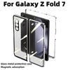 Suitable for Samsung Z Fold7 Phone Case Fold6/5 Magneto Folding Glass Metal Magnetic Protective Cover with Buckle