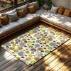 Stylish Abstract Carpet Washable Non-Slip Floor Mat Living Room Rug Modern Area Rug Home Decor Indoor Outdoor Doormat Plush Rugs