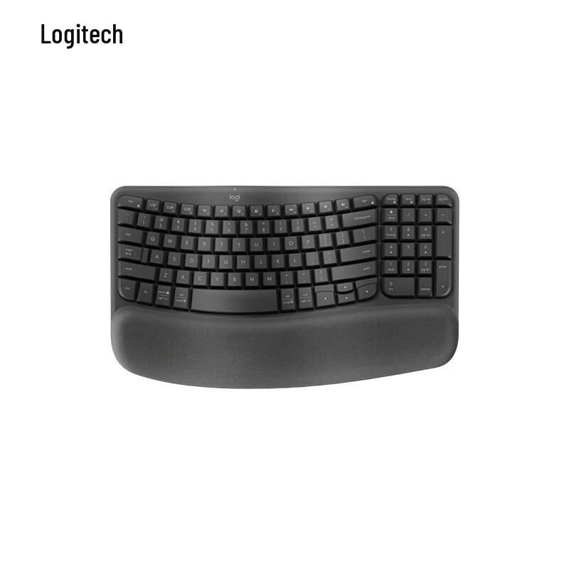 Logitech Wave Keys Ergonomic Wireless Keyboard