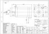 High-Speed 660W DC Brushless Motor CNC Machine with Gearbox